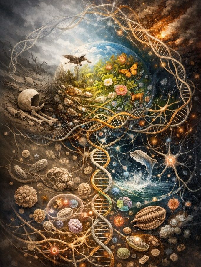 How does evolution account for this complexity?