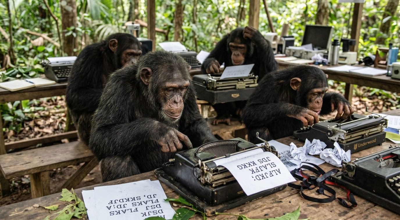 Could an ape produce the works of Shakespeare?
